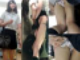 天然ゆるカワ制服女子に痴漢。必死に耐えながらも喘ぎヒク付く体に非情な仕打ち編