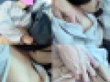 【電車痴漢】おっぱい触りまくられ怯える美人OL