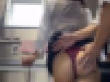 【高画質/社内不倫】超絶美人の部下に悪戯シリーズ［給湯室お尻悪戯］