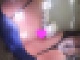 【透明椅子】個人撮影 ミニスカ＆Tバック