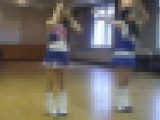 【チアダンス】踊るミニスカチアガール