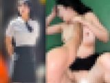 @uショップ中●町店 色白巨乳店員 ハード生かん