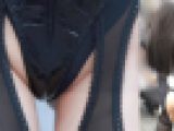 ドスケベコスプレイベント・レポート～アナルに喰い込むTバック♡ガチ美人の変態レオタード股間は当然大陰唇はみ出し♪～
