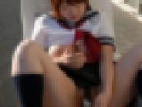 ◆素人投稿動画 デブだけどお人形さんみたいに可愛い、可愛いけどデブのコを露出させて生ハメ 【Part.04：デリバリーの男性をフ