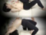 衝撃の全裸ブリッジ!!!♡剛毛マンコ丸見えストレッチで美乳を揉みしだく♡【施術/後半/下半身編】