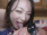 【舌フェチベロフェチ】櫻井まみのエロい舌と口内をじっくり観察