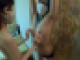 刺青巨乳モデルVSガリガリ貧乳モデル　j-80-13-1