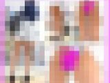 迫りくる肉厚が堪らないwww喰い込みTバックお姉さんを盗撮！！
