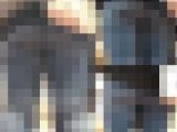 サブカル系美女の最高過ぎる至高のデニム尻 じっくり逆さ撮り【街中風景137】
