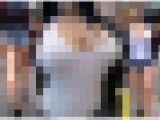 【Kカップ×爆尻】ノーブラ爆乳＆肉厚ヒップ美女が街中で暴れ散らす!!勃起乳首をチラ見せするド変態っぷり!!