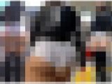 お買い得商品《後編》【着衣：ショーパン】ケツだけが異常に実った変態女がぶにゅぶにゅのデカ尻肉を丸出しで晒しながら大闊歩ｗ