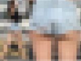 音あり高画質 美尻すぎる超美人のむっちりハミ尻２